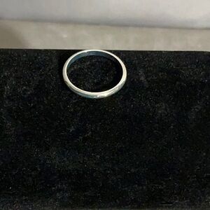 Dainty Sterling Silver Band